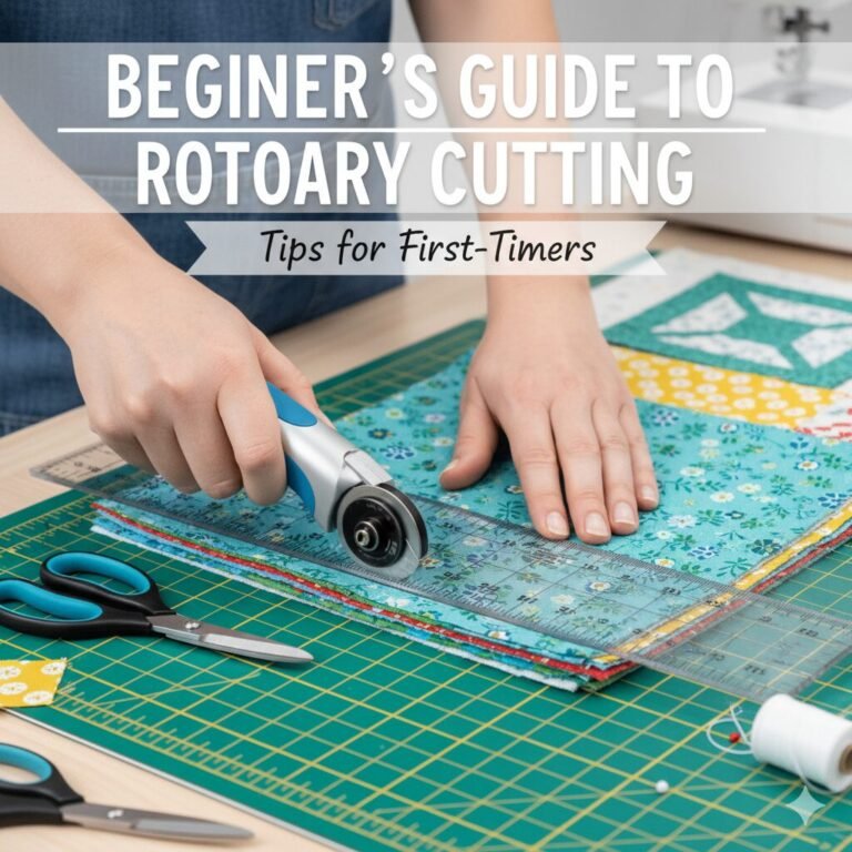 Beginner's Guide to Rotary Cutting Tips for First-Timers