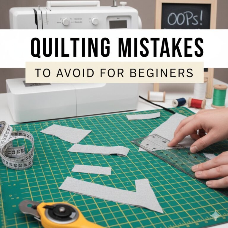 Quilting Mistakes to Avoid for Beginners
