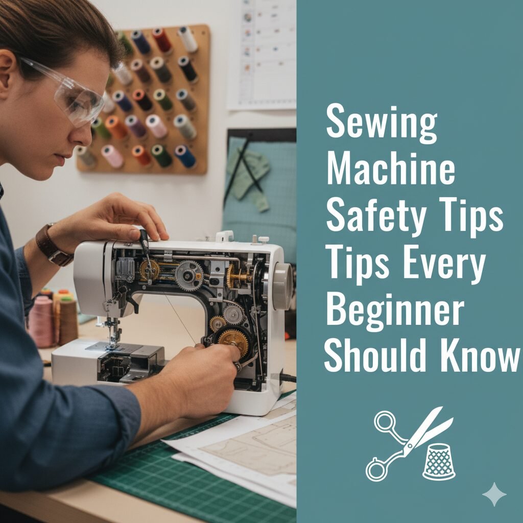 Sewing Machine Safety Tips Every Beginner Should Know