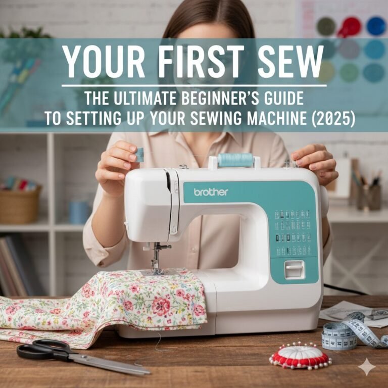 sewing machine setup for beginner