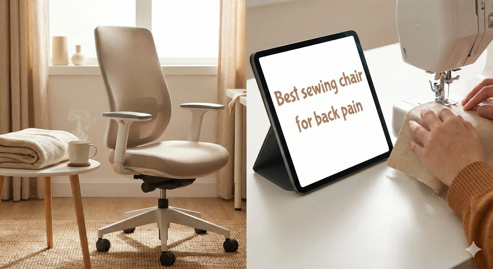 Best sewing chair for back pain