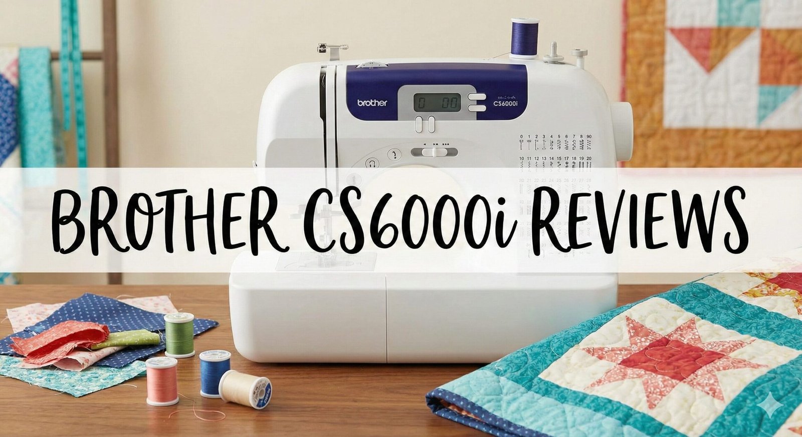 Brother CS6000i reviews