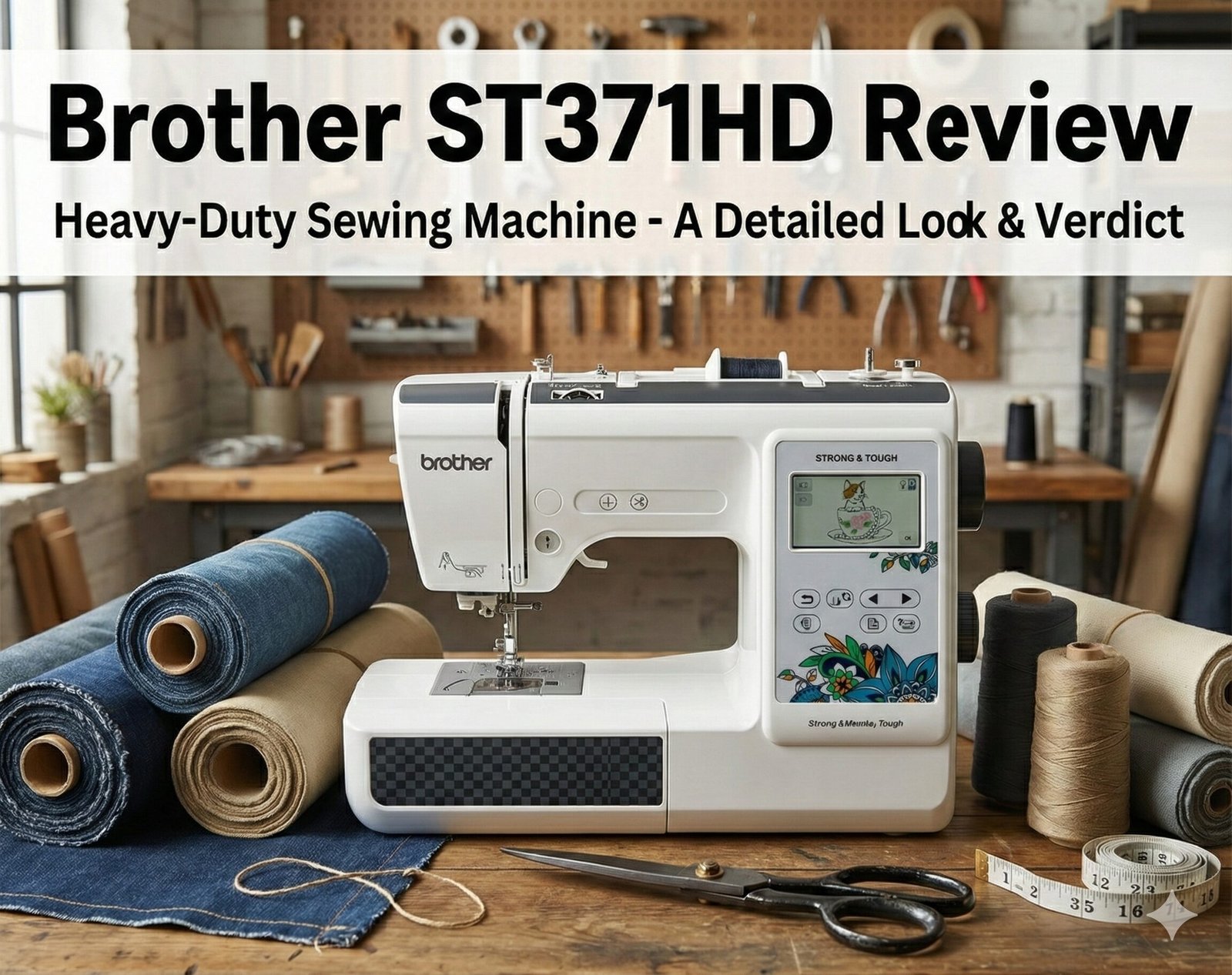 brother st371hd sewing machine review