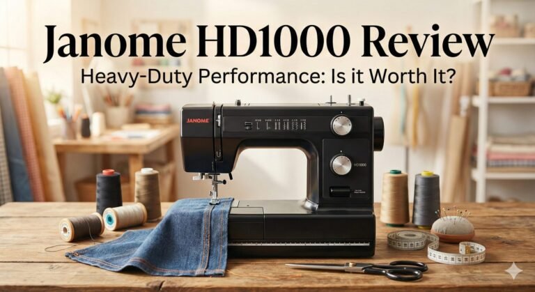 janome hd1000 review