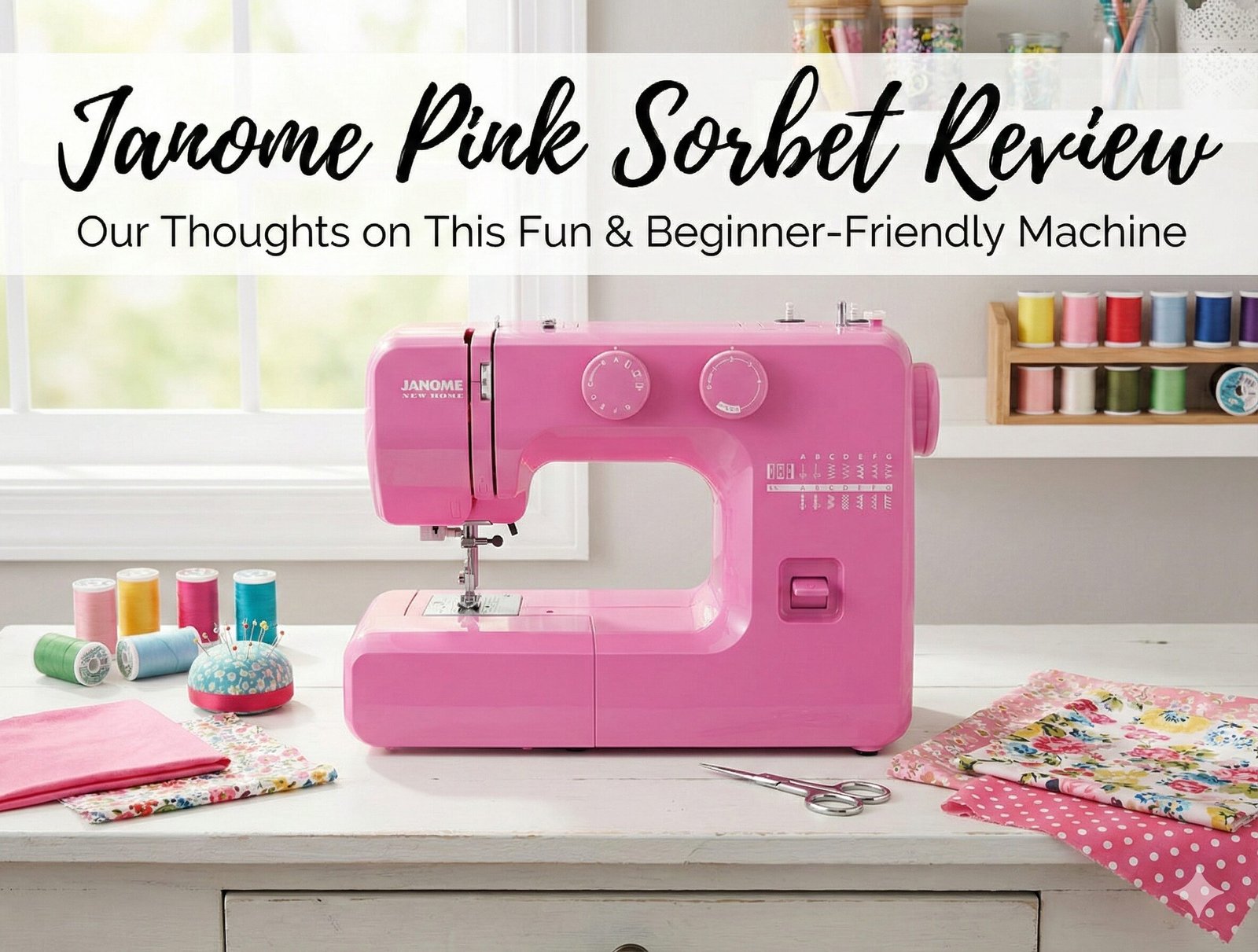 janome pink sorbet review