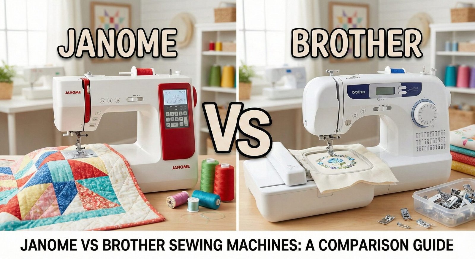 Janome vs Brother